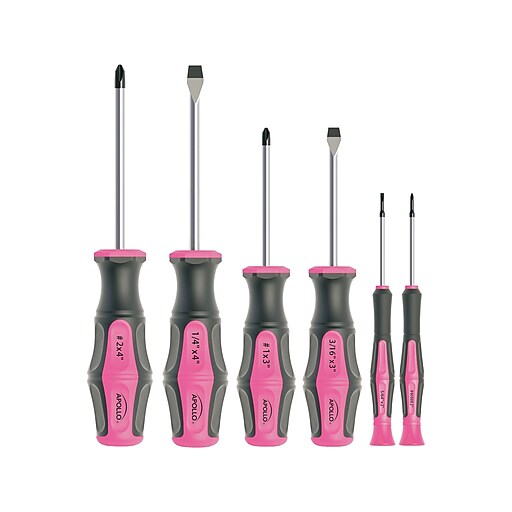 Apollo Tools Screwdrivers Set (DT5006P) at Staples