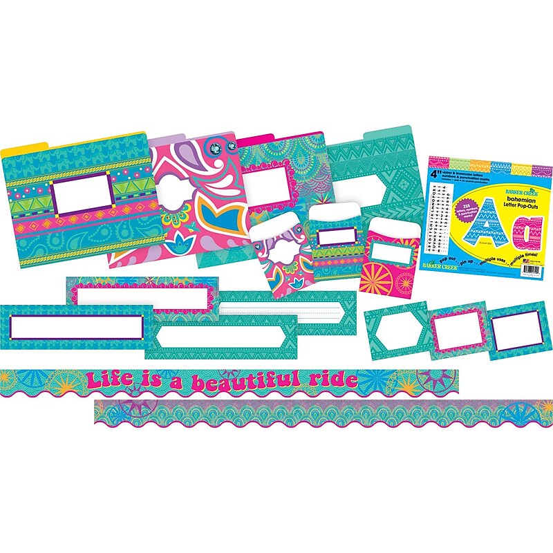 Curated Collection Bohemian 390/set, 12" x 12" (BCP3519) image 1