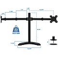 Mount-It! Dual Monitor Stand for 19"-32" Screens (MI-2781B)