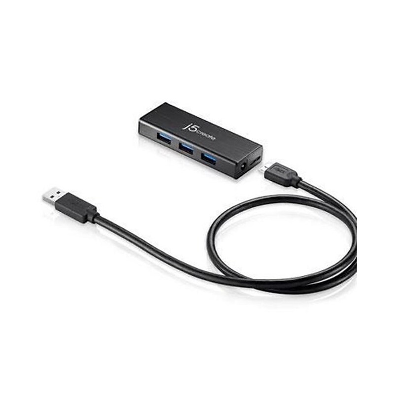 j5create Sub 3.0 4-port Mini Hub (DHJUH340) image 1