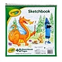 Crayola 9" x 9" Sketch Book, 40 Sheets/Book (99-3404)~#|#~sp73170805_sc7