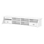 Bush Furniture Broadview Desktop Organizer, Pure White (BDH154WH-03)~#|#~sp73171332_sc7