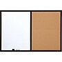 Quartet Cork & Dry-Erase Whiteboard, Wood Frame, 3' x 2' (95223B)~#|#~sp73172906_sc7