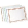 Gartner Studios Variety Pack Certificates, 8.5" x 11", Assorted Colors, 100/Pack (35741)~#|#~sp73173008_sc7