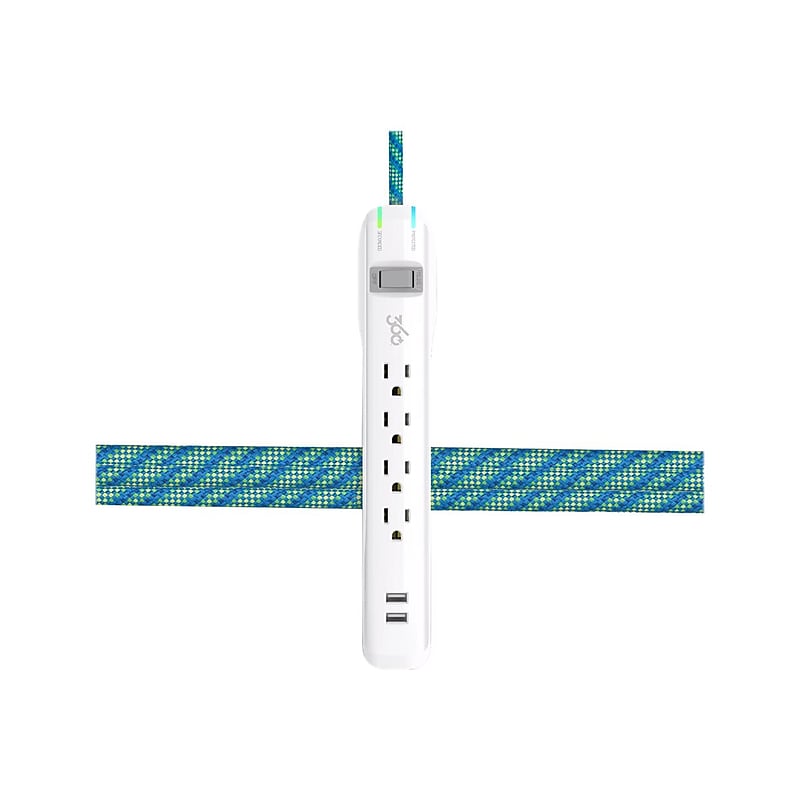 360 Electrical Suite 2.4 Braided 4" Cable, Mint (360563-MJ) image 1