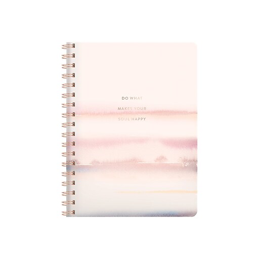 Fringe Studio Rose Journal, 7.88" x 9.75", College Ruled, Blush, 192