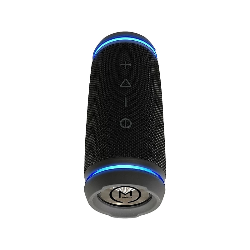 Morpheus 360 Sound Ring II Bluetooth Wireless Portable Speakers, Waterproof, Black (BT7750BLK) image 1