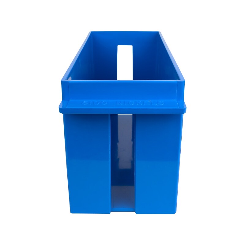 CONTROLTEK Nickels Coin Tray, 1 Compartment, Blue (560164) image 1