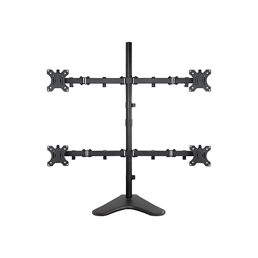 Mountlt! Adjustable Monitor Stand, Up to 32", Black (MI2784) Staples