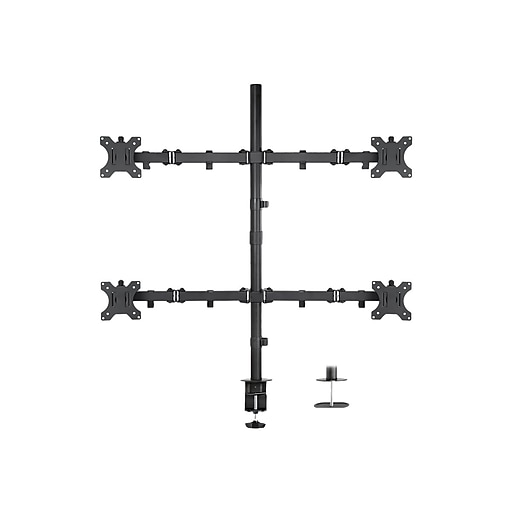 Mountlt! Adjustable Monitor Mount, Up to 32", Black (MI2754) Staples