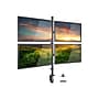 Mount-lt! Adjustable Quad Monitor Mount, Up to 32", Black (MI-2754)~#|#~sp73175912_sc7