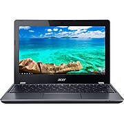 Acer C740-4.SD 11.6" Refurbished Chromebook, Intel Celeron, 4GB Memory, Google Chrome