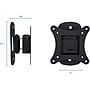 Mount-It! Tilt and Swivel Tilt Wall TV Mount for up to 32" Screens, 32 lbs. Max. (MI-2829)~#|#~sp73357313_sc7