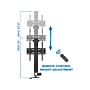 Mount-It! Motorized Cabinet Lift TV Mount, 77 lbs. Max. (MI-453)~#|#~sp73357380_sc7