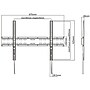 Mount-It! Fixed Wall TV Mount, 77 Lbs. Max. (MI-13050XL)~#|#~sp73357394_sc7