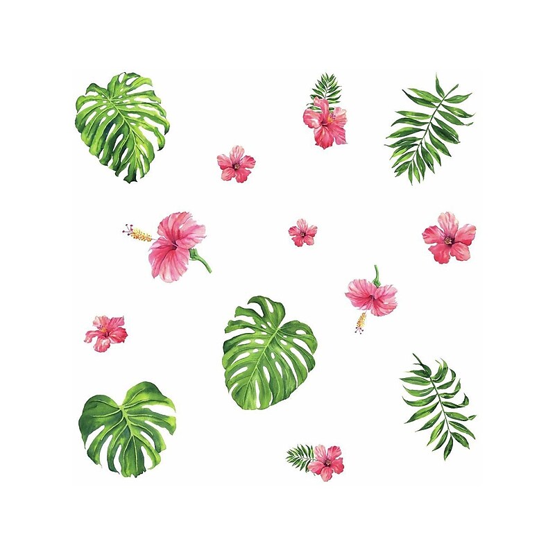 RoomMates Peel and Stick Wall Contemporary Decals, Botanical, 13/Pack (RMK3904SCS) image 1