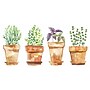 RoomMates Peel and Stick Wall Contemporary Decals, Botanical, 4/Pack (RMK3652SCS)~#|#~sp73358589_sc7
