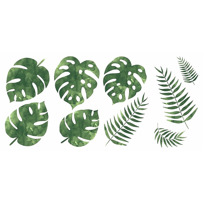 RoomMates Peel and Stick Wall Contemporary Decals, Botanical, 9/Pack (RMK3655SCS) image 1
