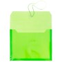 JAM Paper Standard Plastic Document File, Letter, Lime Green, 12/Pack (218E25LIB)~#|#~sp73451315_sc7