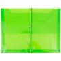 JAM Paper Standard Plastic Document File, Letter, Lime Green, 12/Pack (218E25LIB)~#|#~sp73451323_sc7