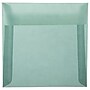 JAM Paper 6.5 x 6.5 Square Translucent Vellum Invitation Envelopes, Ocean Blue, 50/Pack (1592117I)~#|#~sp73452833_sc7