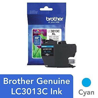 Brother LC3013C Cyan High Yield Ink Cartridge (LC3013C)