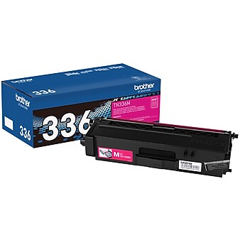 Brother TN-336 Magenta High Yield Toner Cartridge (TN336M)