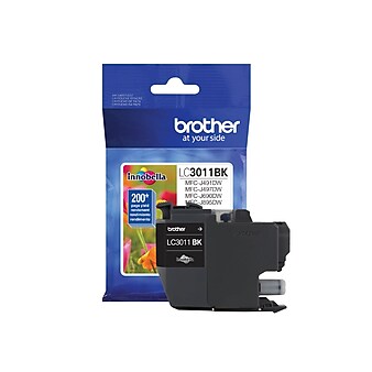 Brother LC3011BK Black Standard Yield Ink Cartridge