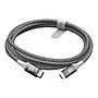 360 Electrical Lightning USB Cable for iPhone/iPad/iPod Touch, Charcoal (360704-CH)~#|#~sp73453506_sc7