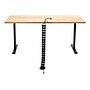 Mount-It! ABS Plastic Cable Organizer System, 50.5", Black (MI-7280)~#|#~sp73453556_sc7