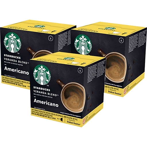 starbucks capsules for nescafe dolce gusto