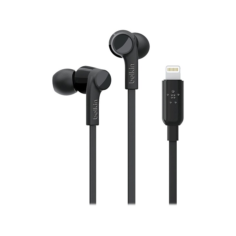 Belkin ROCKSTAR Stereo Headphones, Black (G3H0001btBLK) image 1