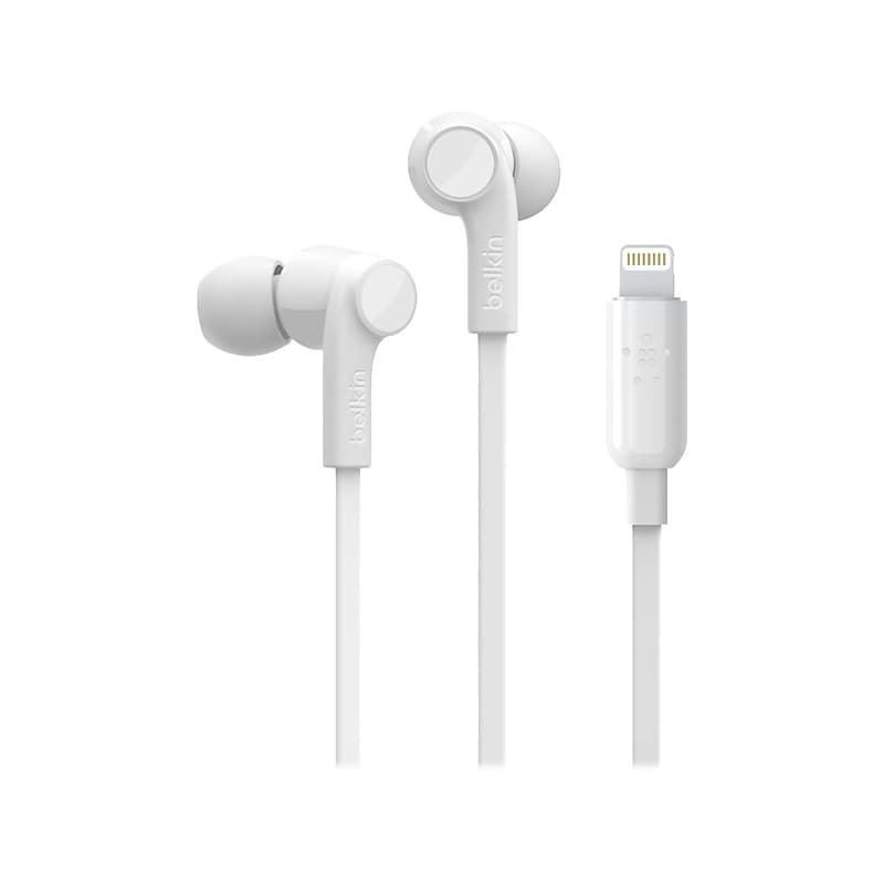 Belkin ROCKSTAR Stereo Headphones, White (G3H0001btWHT) image 1
