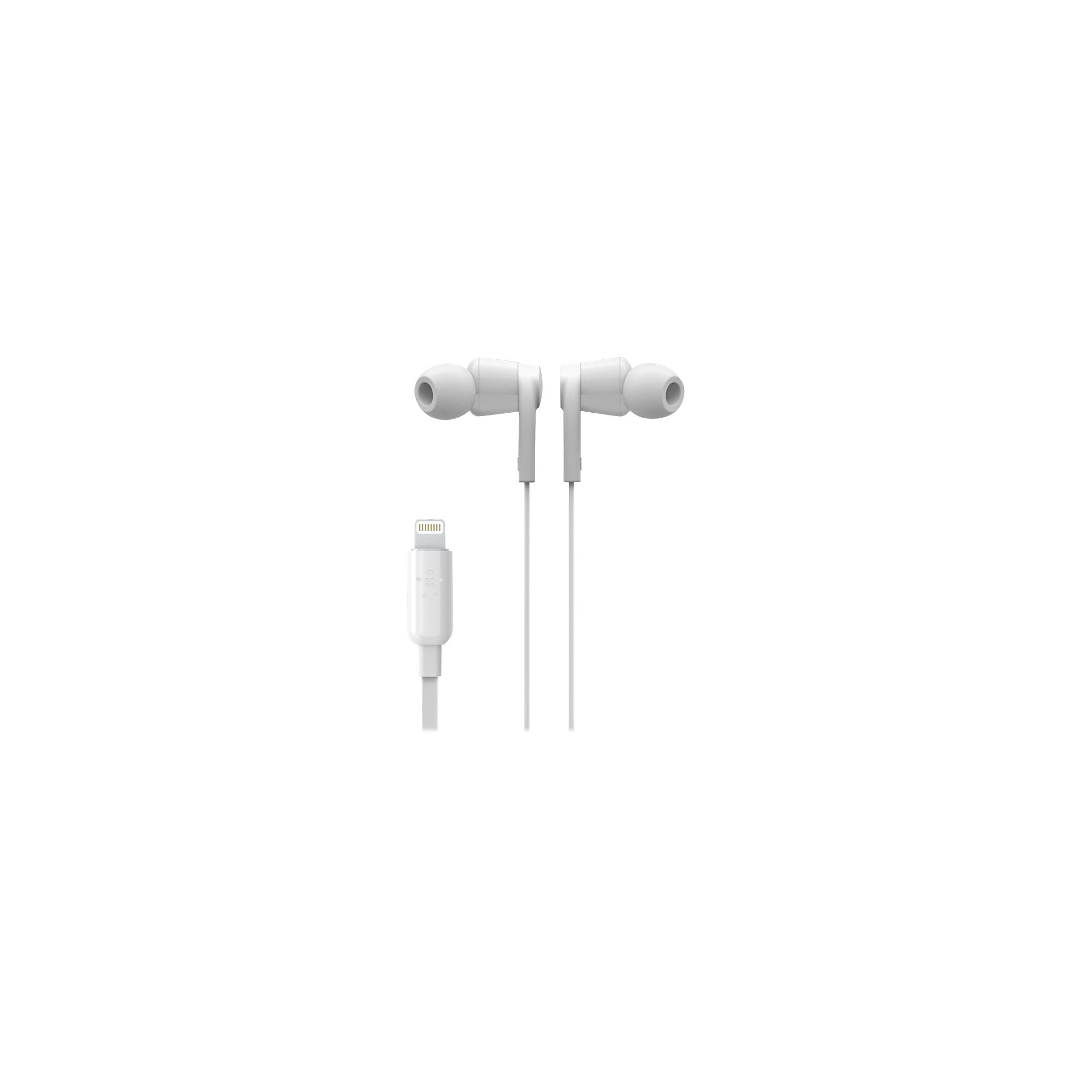 Belkin ROCKSTAR Stereo Headphones, White (G3H0001btWHT) Sansujyuku sansujyuku.com