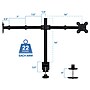 Mount-lt! Adjustable Full Motion Monitor Arm Mount, Up to 32" Monitor, Black (MI-2752L)~#|#~sp73546573_sc7
