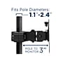 Mount-It! Truss/Pole TV Mount, 17.6 lbs. Max. (MI-390)~#|#~sp73546582_sc7