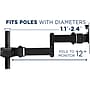 Mount-It! Full-Motion Truss/Pole TV Mount, 17.6 lbs. Max. (MI-391)~#|#~sp73546590_sc7