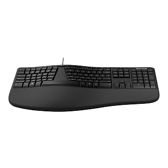 Microsoft Ergonomic Keyboard, Black (LXM-00001)