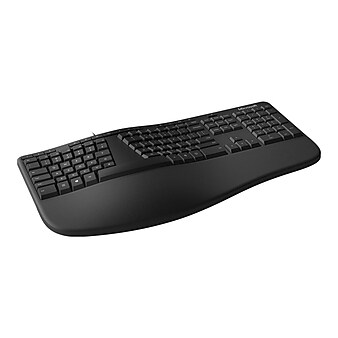Microsoft Ergonomic Keyboard, Black (LXM-00001)