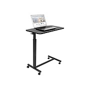 Mount-It! Rolling Overbed Table, Black (MI-7987)