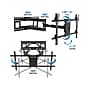Mount-It! Full-Motion TV Wall Mount, 176 lbs. Max. (MI-392)~#|#~sp73744475_sc7