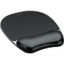 Fellowes Crystal Gel Mouse Pad/Wrist Rest Combo, Non-Skid Base, Black (9112101)~#|#~sp73744481_sc7