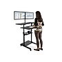 Mount-It! 39.5"W Adjustable Steel Standing Desk with Dual Monitor Mount, Black (MI-7972B)~#|#~sp73834123_sc7