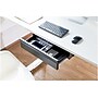 Mount-lt! Steel Under the Desk Mounting Component, Matte Black (MI-7290)~#|#~sp73834128_sc7
