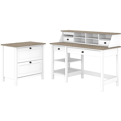 Shop Staples For Bush Furniture Mayfield 54 Computer Desk With