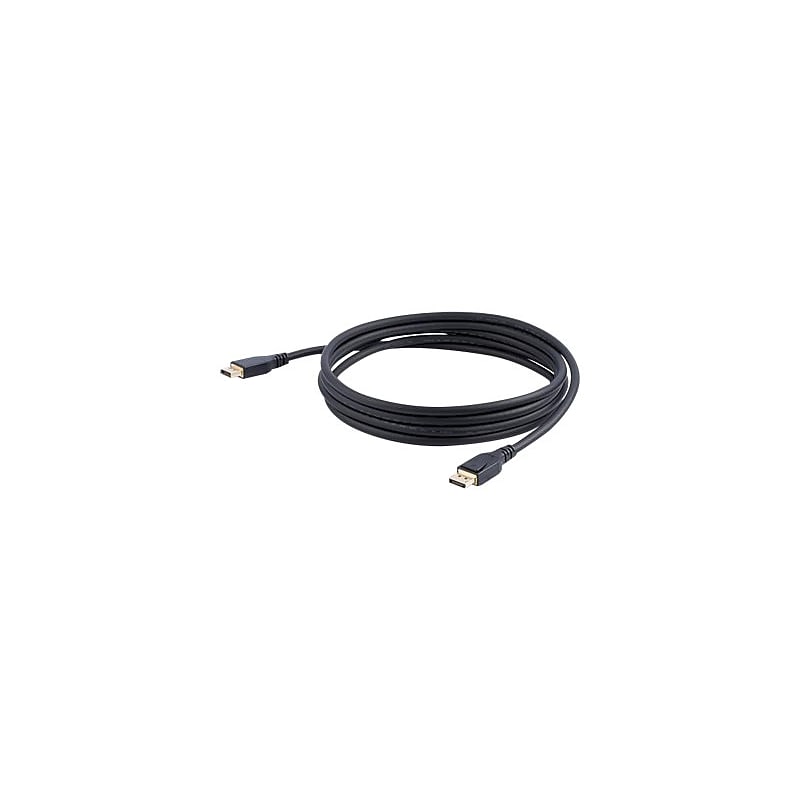 StarTech DP14MM3M 10' DisplayPort Audio/Video Cable, Black image 1
