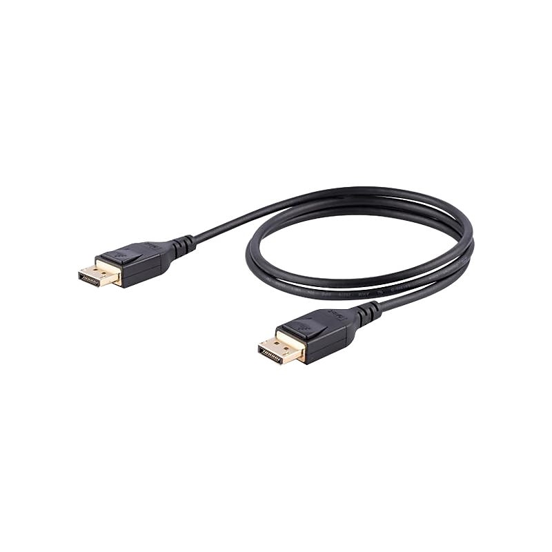 StarTech DP14MM1M 3.3' DisplayPort Audio/Video Cable, Black image 1