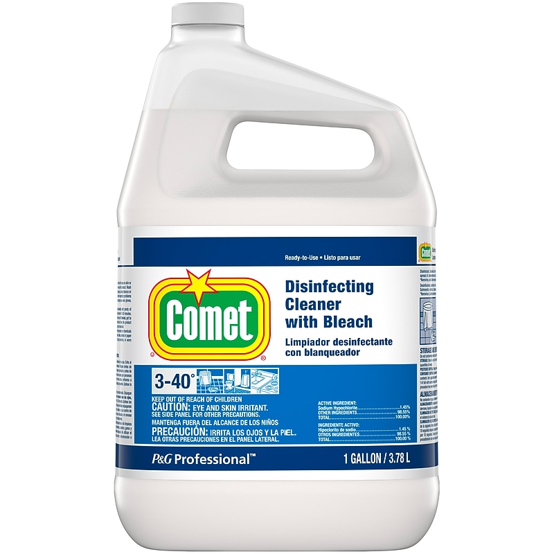 Comet All-Purpose Disinfecting Cleaner with Bleach, 128 Oz., 1/EA (24651) image 1