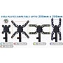 Mount-it! Single Monitor Desk TV Mount, 22lbs. Max. (MI-709)~#|#~sp74108409_sc7