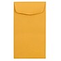 JAM Paper #6 Kraft Coin Envelope, 3 3/8" x 6", Brown Kraft, 1000/Carton (01623992B)~#|#~sp74203703_sc7